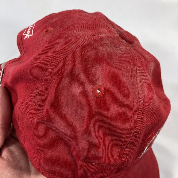 Dale Earnhardt JR Womens Rhinestone Hat Cap Chase Authentics One Size Fits Red - Picture 7 of 12